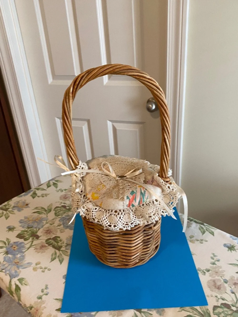 Antique Quilt Basket